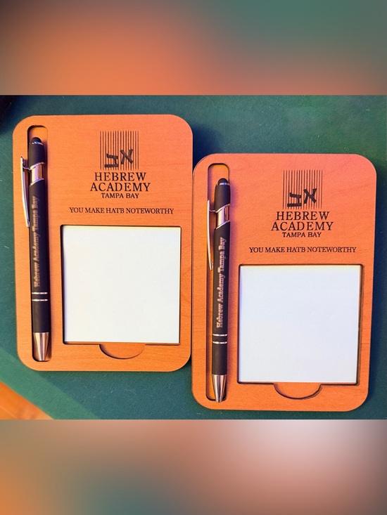 Hand Crafted Other - 1 Hand crafted by me Wood post-it note & pen holder customized made to order